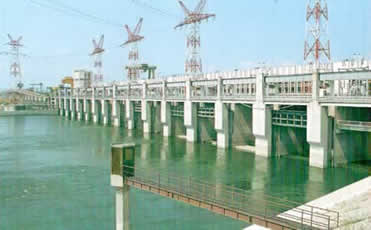 poza barajul portile de fier I pe dunare