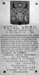 actul unirii 27 martie 1918