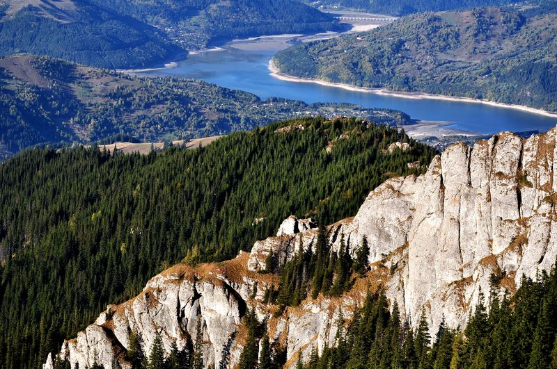 wallpaper ceahlau peisaj muntele ceahlau