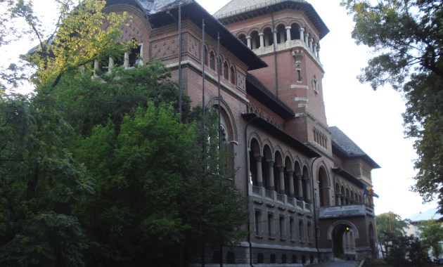 Cladirea pentru Muzeul Taranului Roman proiectata de nicolae ghica bucuresti