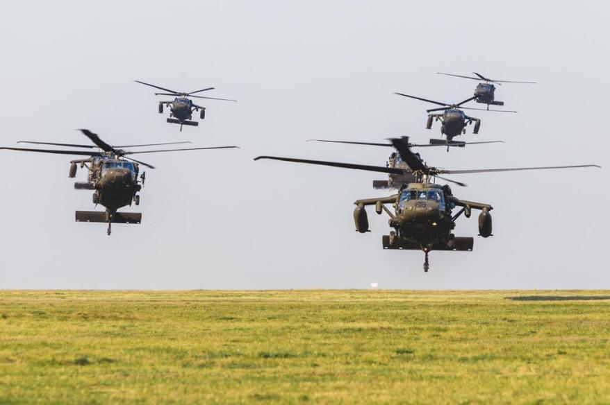 elicoptere americane in misiune la babadag