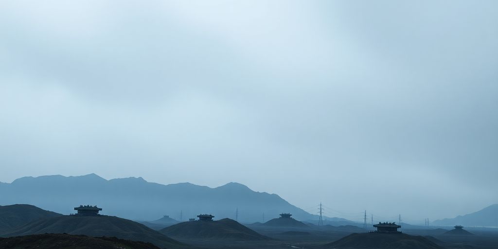 Peisaj militar din Coreea de Nord, atmosferă tensionată.