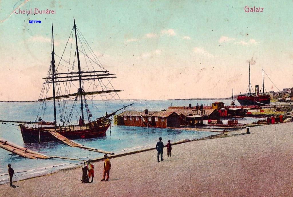 istoria portului galati