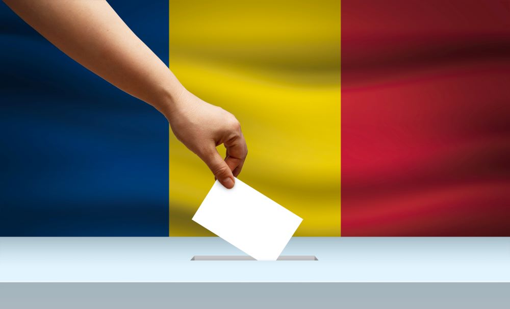 Sediul unui partid politic din România în timpul alegerilor prezidențiale 2024, cu echipe strategice în acțiune.






