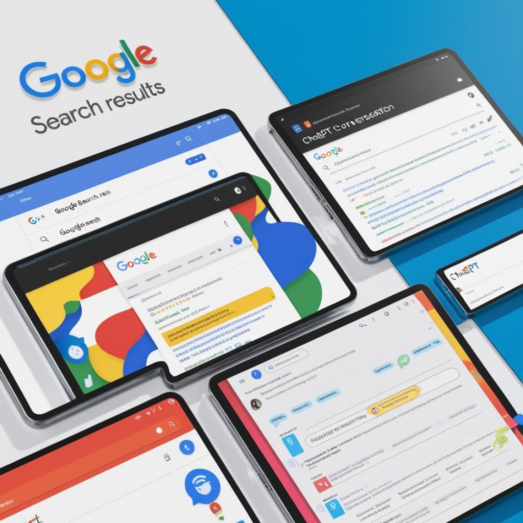 Comparație între căutarea tradițională și răspunsurile AI conversaționale – motoare de căutare vs. ChatGPT