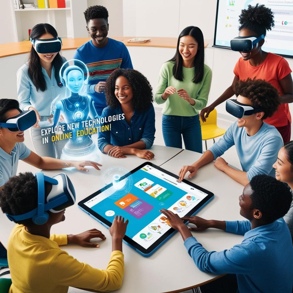 Explorează noile tehnologii în educația online!